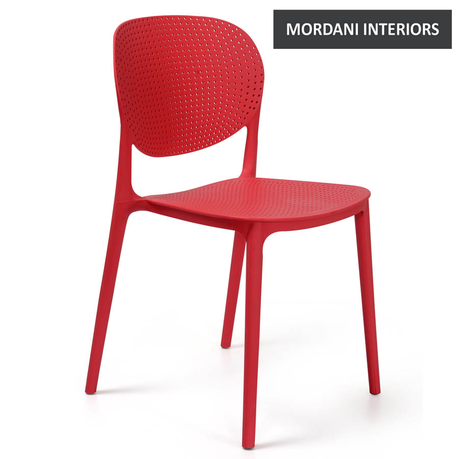 Tabbie Red Cafe Chair 